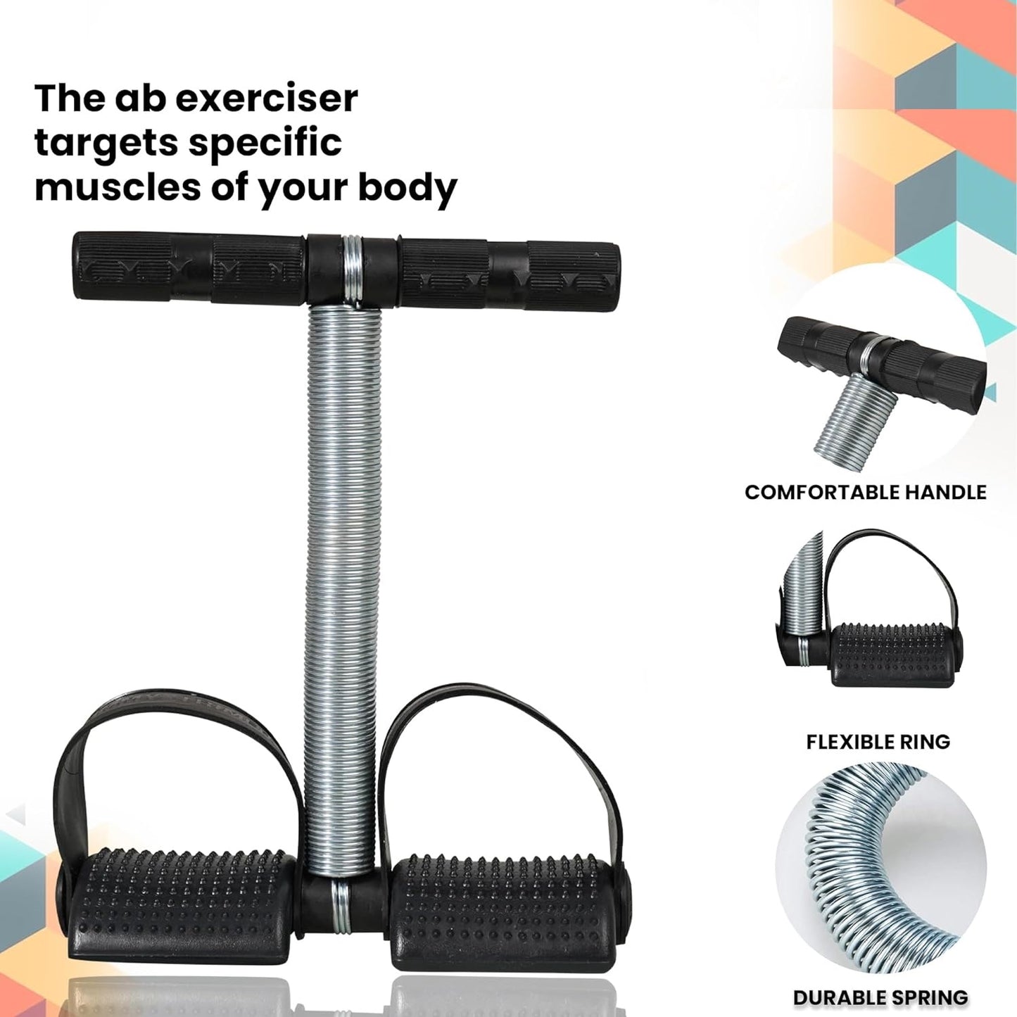 Single Spring Tummy Trimmer for Men & Women