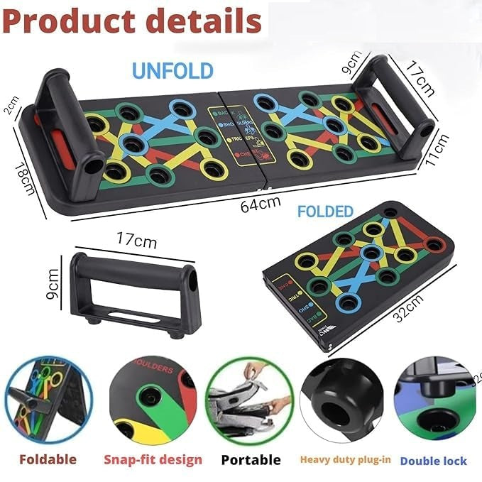 15-in-1 Push Up Board for Strength Training