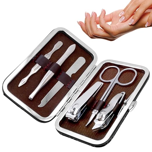 6-in-1 Nail Art Manicure & Pedicure Tool Set