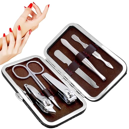 6-in-1 Nail Art Manicure & Pedicure Tool Set