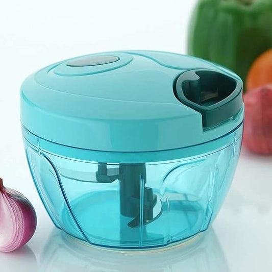 Manual Vegetable Chopper 500ml with 3 Blades