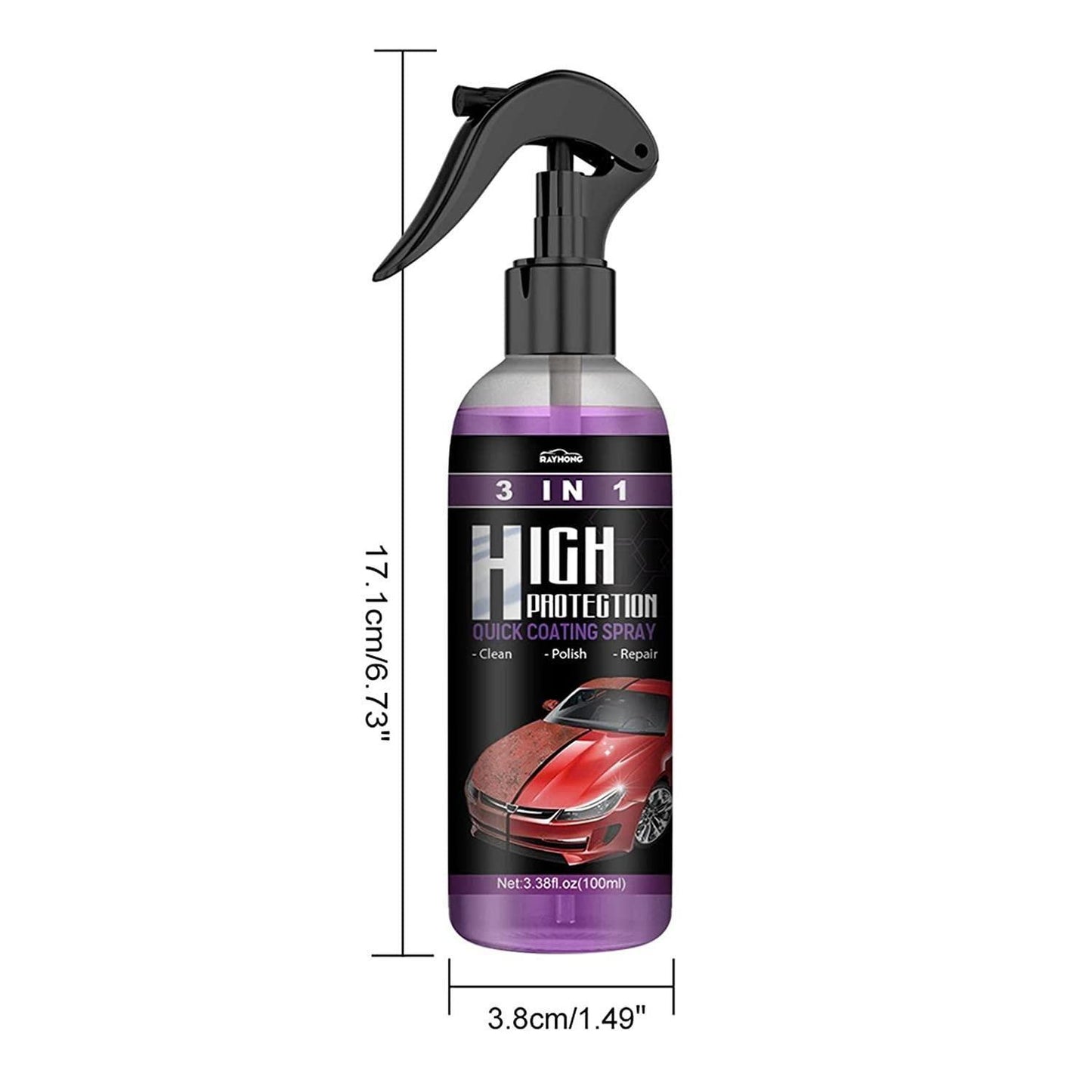 Car Scratch Repair Spray (Pack of 2)