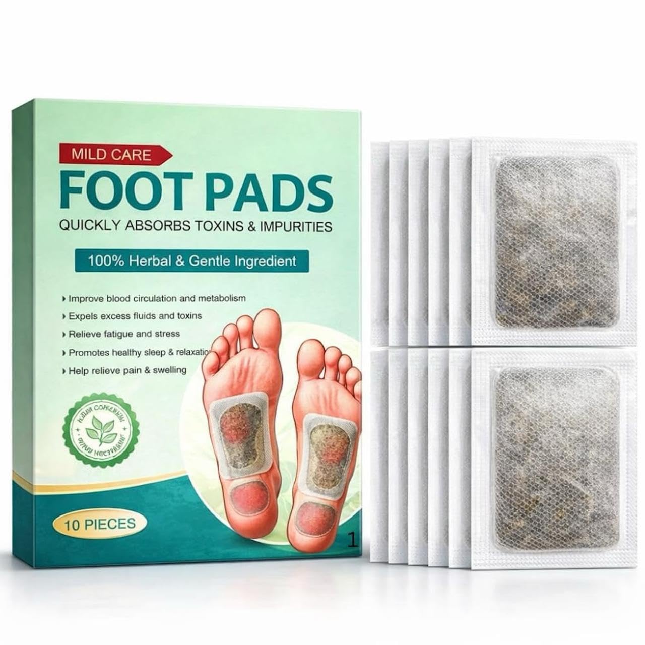 🌿 Kinoki™ Detox Foot Pads (Pack of 20) 👣✨