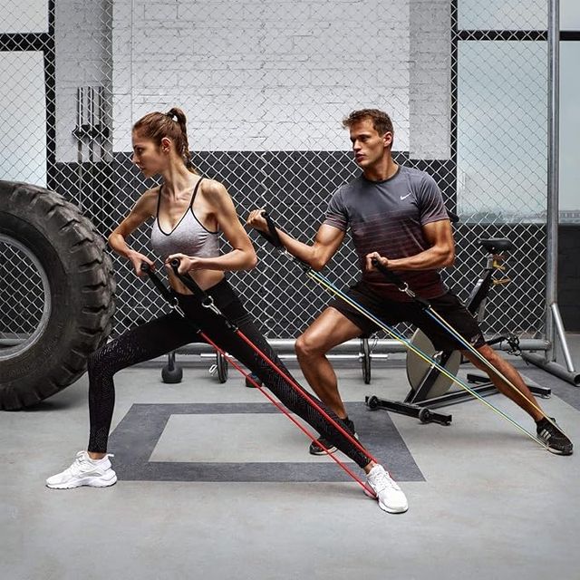 Workout Resistance Bands Set for Men & Women