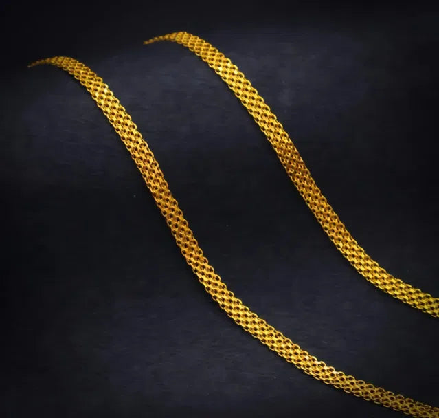Artificial gold chain for mens