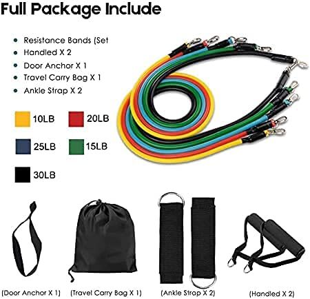 Workout Resistance Bands Set for Men & Women