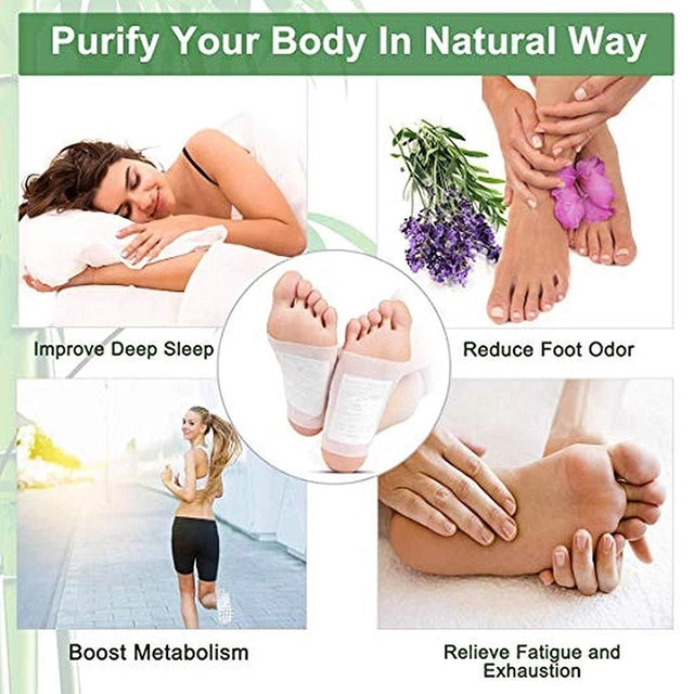 🌿 Kinoki™ Detox Foot Pads (Pack of 20) 👣✨