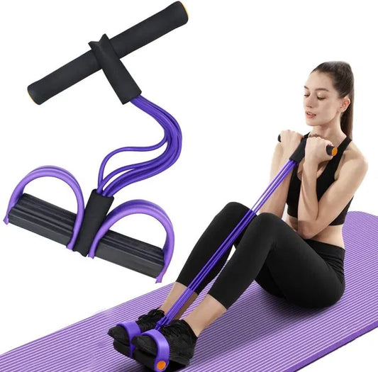 4-Tube Resistance Band Pedal Pull Exerciser