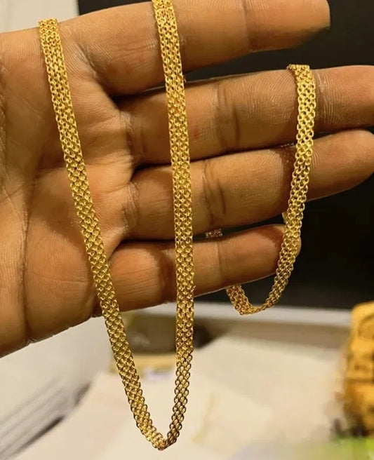 Artificial gold chain for mens