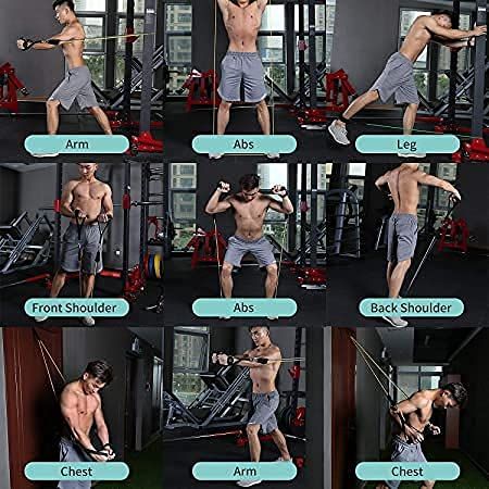 Workout Resistance Bands Set for Men & Women