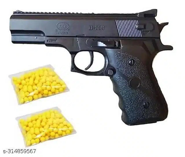 Toy Gun with Plastic Bullets